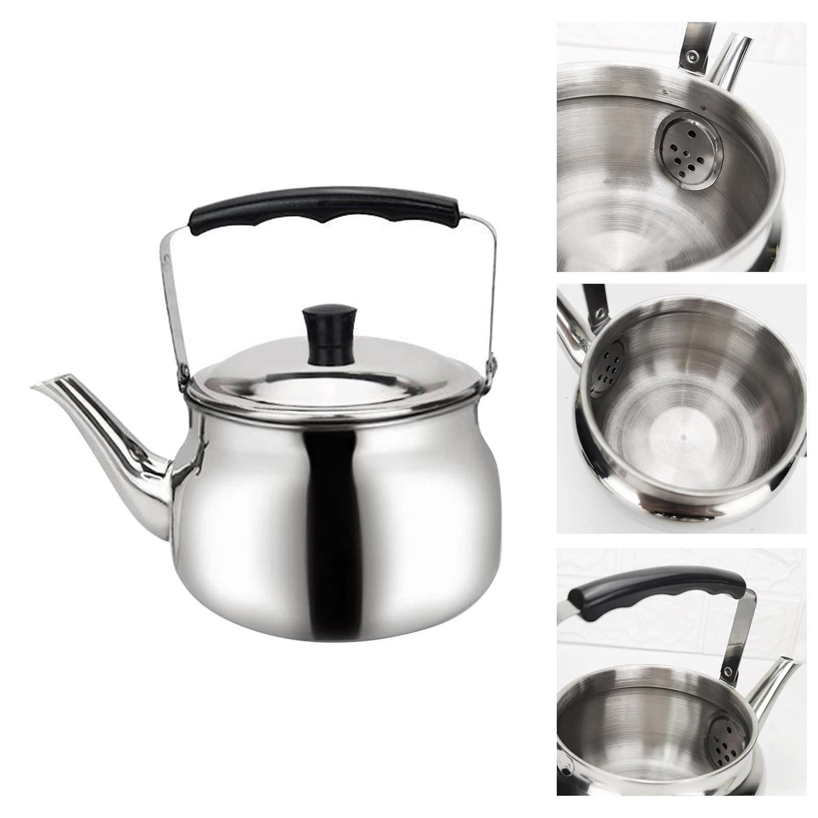 Outdoor Camping Picnic Water Kettle Teapot Coffee Pot Kitchen Cooking 0.8L