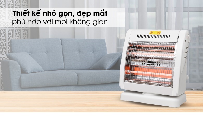 Đèn Sưởi Điện Hồng Ngoại Halogen SNV252 - Hàng Chính Hãng