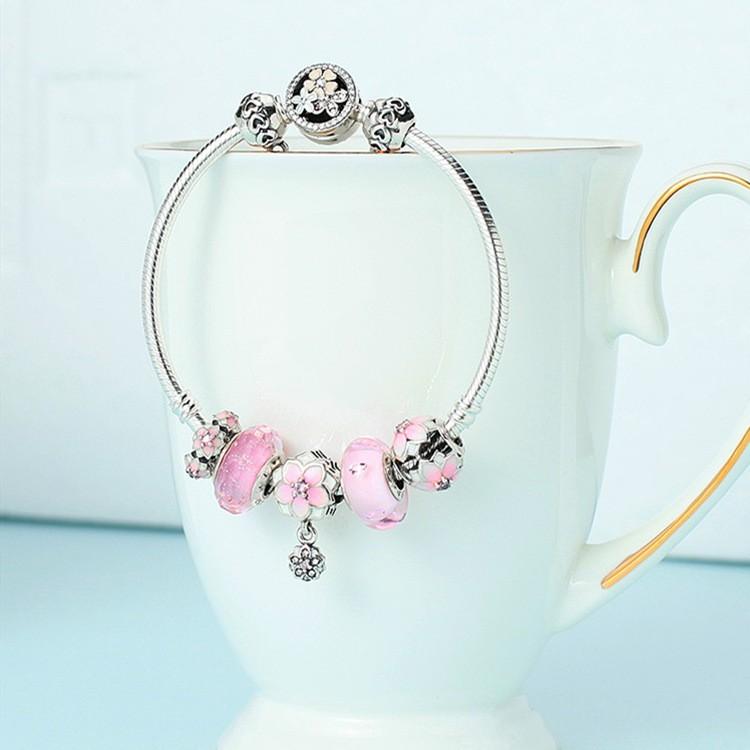 Vòng Bạc S925 ALE Cao Cấp - Vòng Charm Bạc Chuẩn S925 - Mã sản phẩm VONGBAC_DN076
