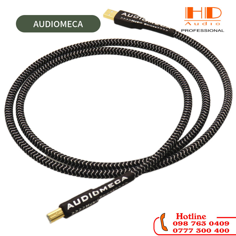 Dây USB AUDIOMECA -MẠ BẠC