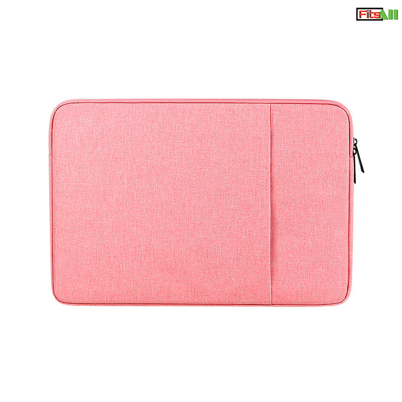 Túi Chống Sốc Bảo Vệ Cho Macbook, Laptop 13.3 Inch, 14.1 - 15.4 Inch Và 15.6 Inch Có 2 Ngăn Riêng Biệt, Chống Thấm Nước, Chống Mài Mòn Phù Hợp Cho Cả Nam Và Nữ Fitsall Tcs02 - Hồng - 13.3 Inch