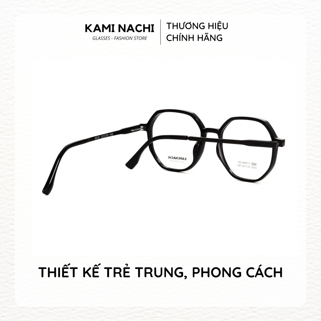 Gọng kính The Angel phiên bản Cama chất liệu Titanium mạ I-on mã 6030 KAMI NACHI