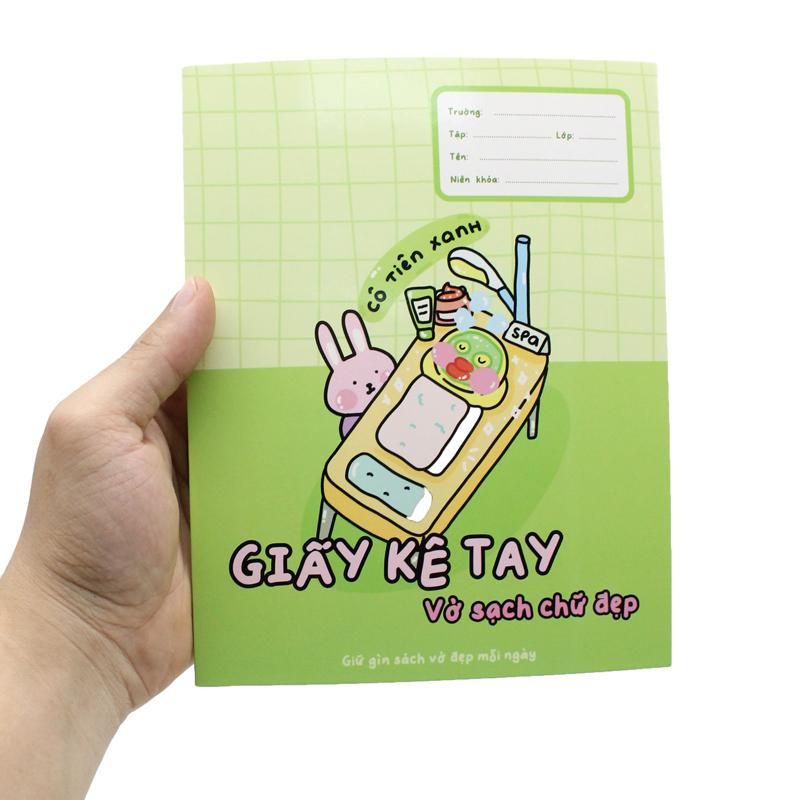 Giấy Kê Tay Cô Tiên Xanh - The Sun - Màu Xanh Lá