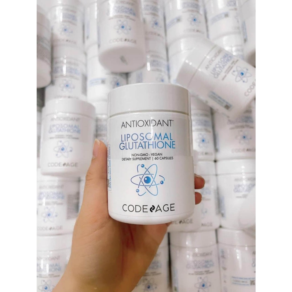 Viên Uống Hỗ Trợ Dưỡng Trắng Da, Giám Nám Liposomal Glutathione 60 viên