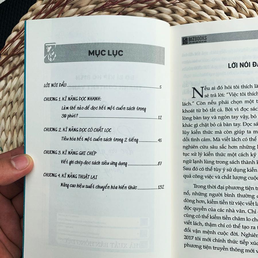 Sách - Bí Kíp Hô Biến Thành Content Vàng 1: Phương Pháp Đọc Và Ghi Chép Thông Minh