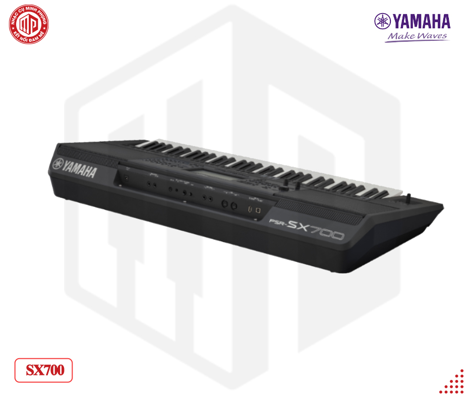 Đàn Organ điện tử chuyên nghiệp/ Arranger Keyboard/ Digital Keyboard Workstation - Yamaha PSR-SX700 - Màu đen - Hàng chính hãng