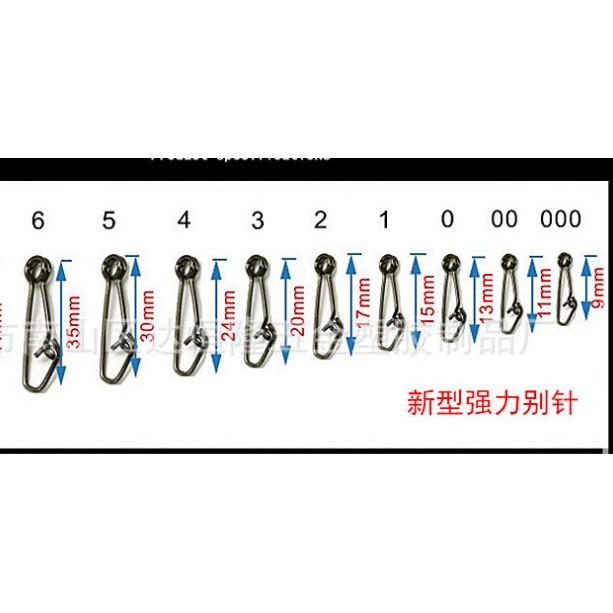 Combo 10 cái móc liên kết 2 vòng , phụ kiện đồ câu cá bằng thép không gỉ