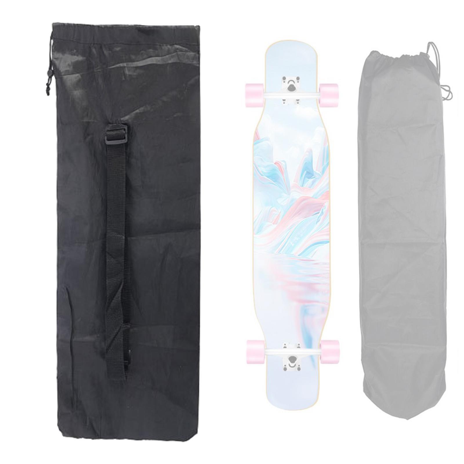 2xWaterproof Skateboard Bag Longboard Fish Skateboard Outdoor Cover 122x38cm