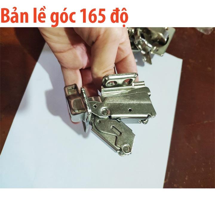 Bản lề góc 90 độ, 135 độ, 165 độ dùng cho cánh tủ góc