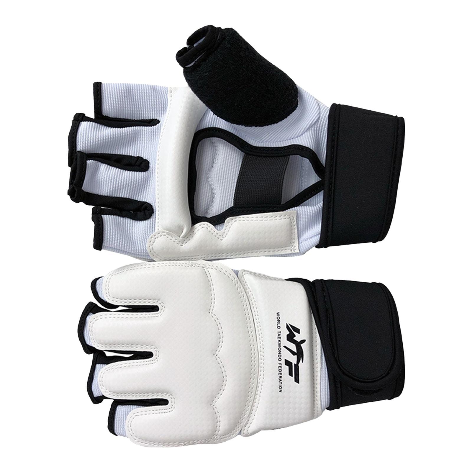 Gloves Foot Protector Guard Home Gym Boxing Taekwondo Karate Sparring Gear