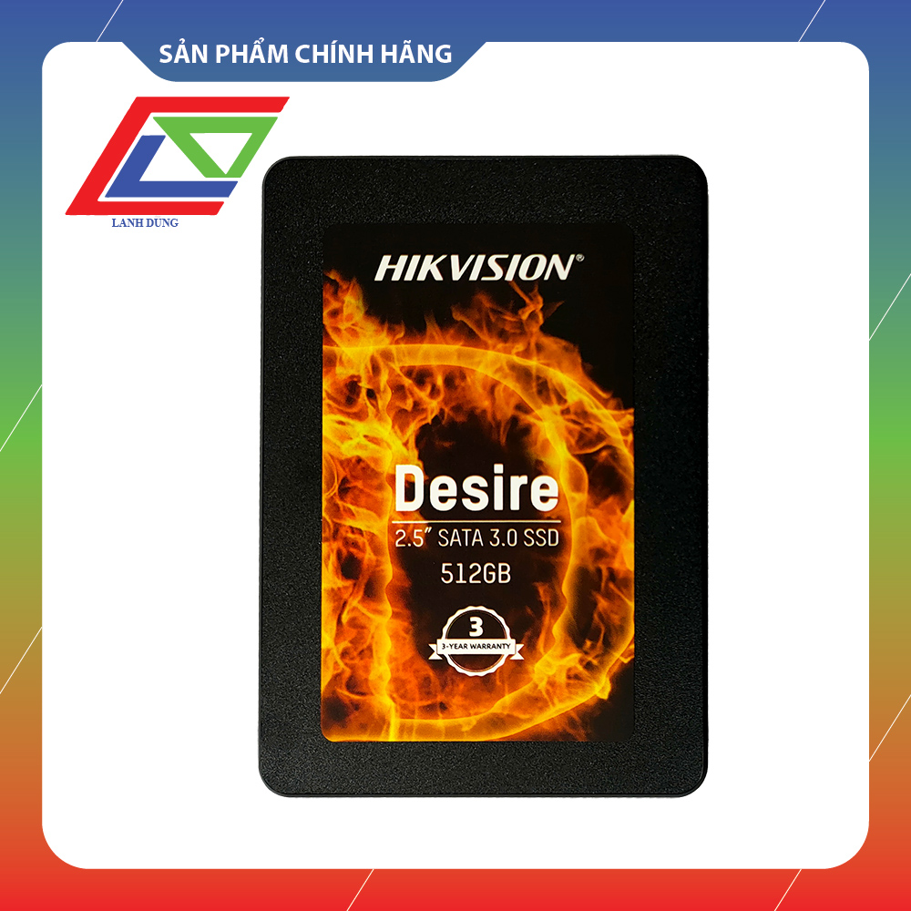 SSD Hikvision HS-SSD-Desire(S) 512G - Hàng chính hãng BH36 tháng