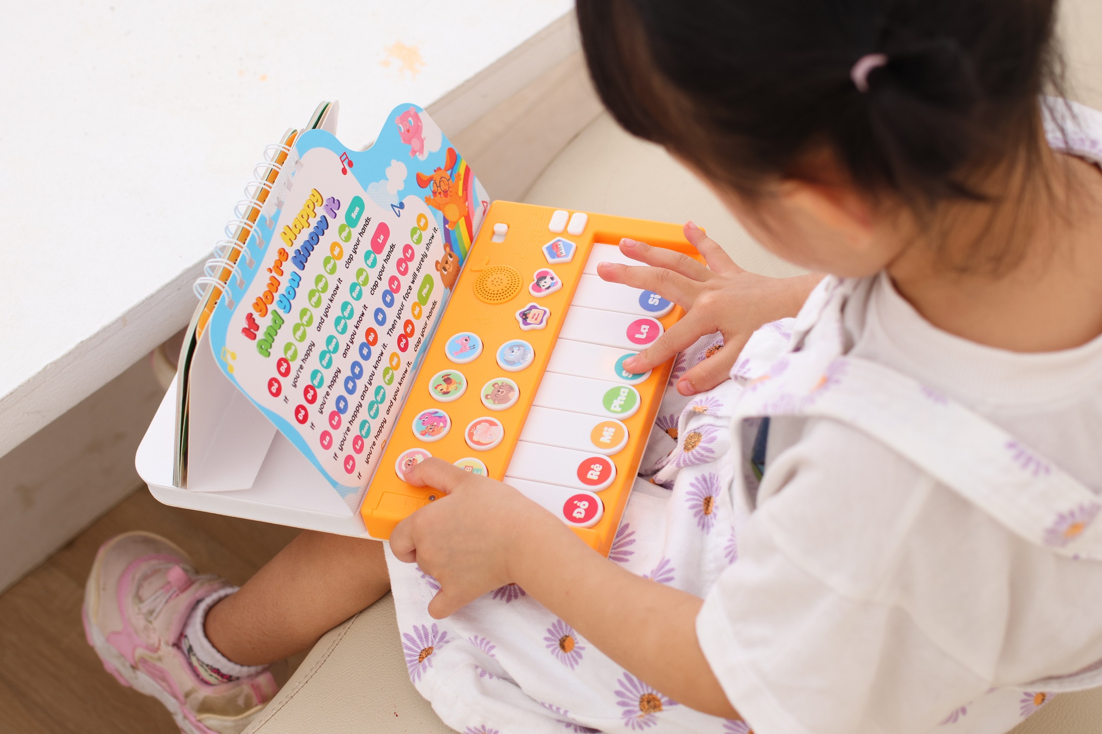 Đồ Chơi Âm Nhạc Lala Piano Phát Nhạc Tiếng Anh và Tiếng Việt cho bé – Lalala Baby