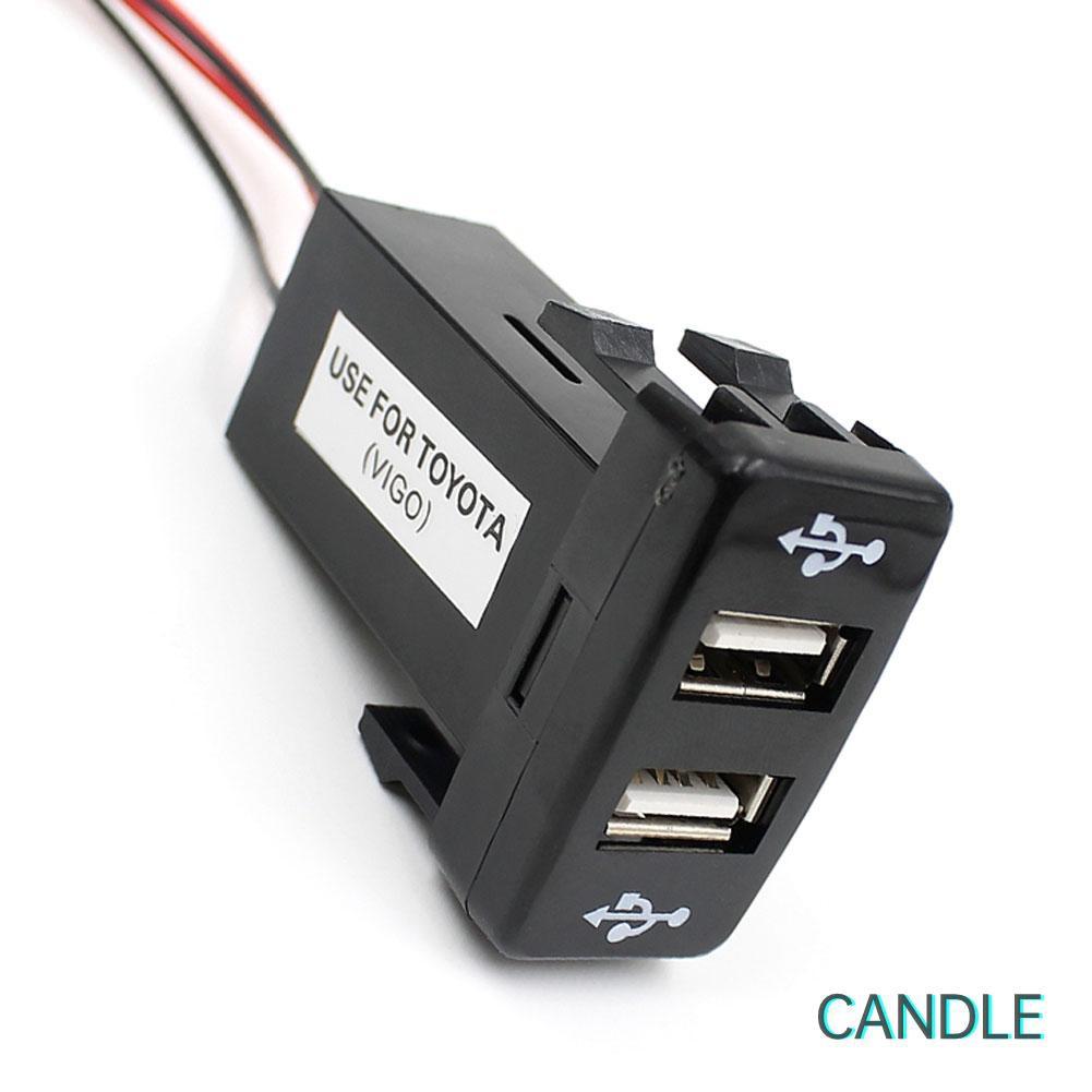 Tẩu Sạc Nhanh 5v 2.1a Cho Xe Hơi Toyota