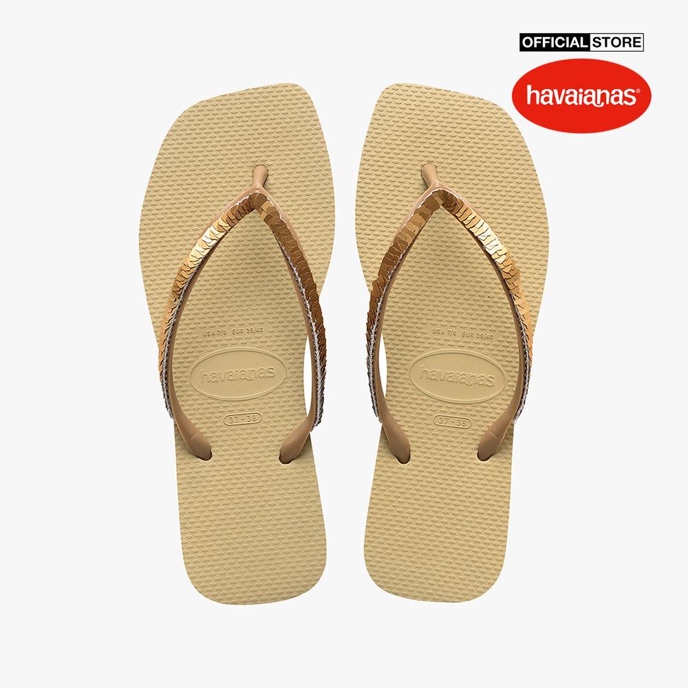 HAVAIANAS - Dép kẹp nữ Slim Square Magic Sequin 4148272