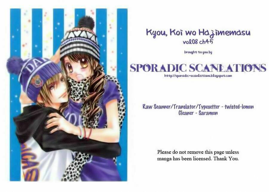 kyou, koi wo hajimemasu - mộng mơ đầu đời chapter 45 29