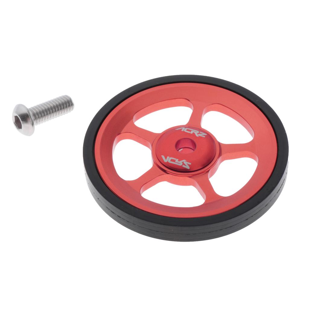 Premium Folding Bike Easy Wheels Modified Easywheel for Brompton