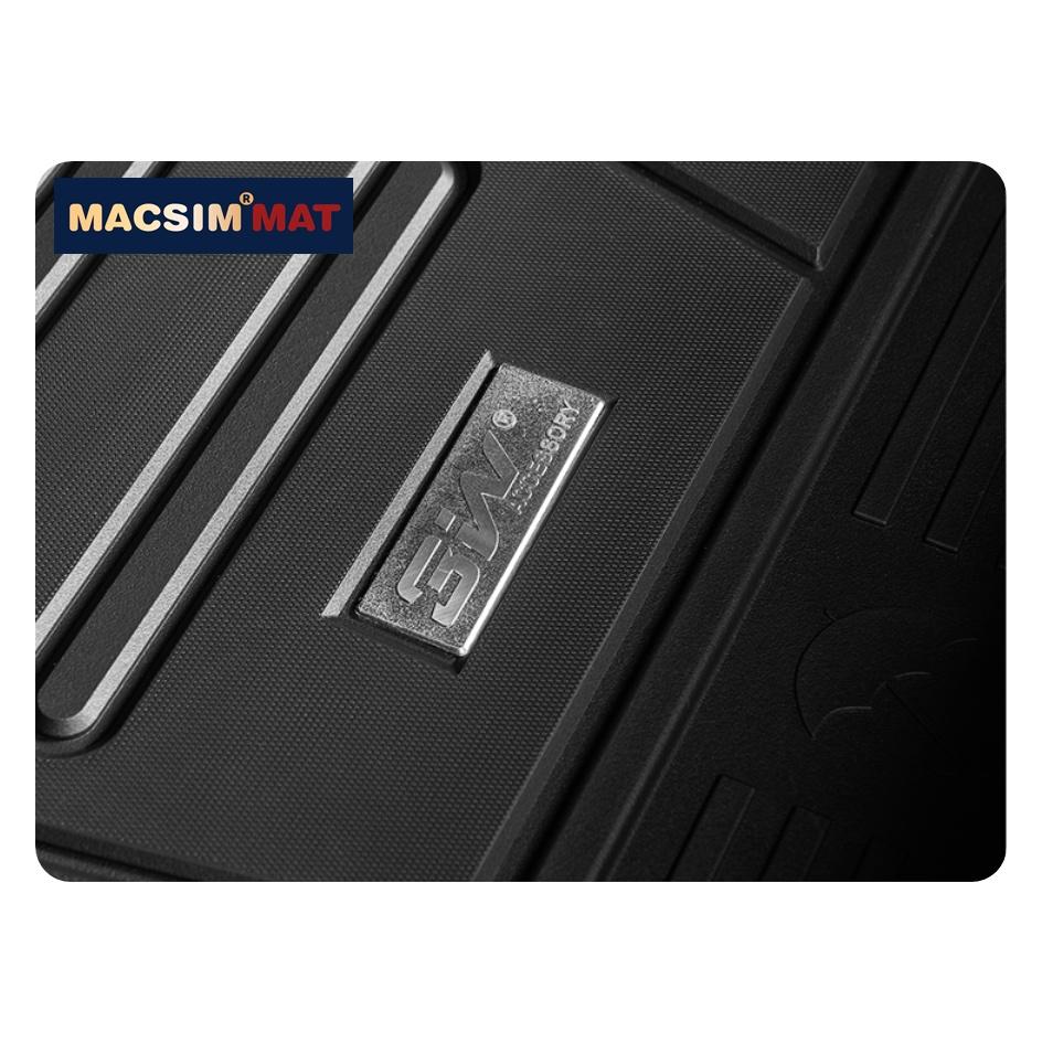 Thảm lót cốp xe ô tô Audi A3 2014 - 2020 nhãn hiệu Macsim 3W chất liệu TPE cao cấp màu đen