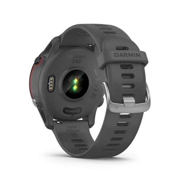 Đồng Hồ Thông Minh Garmin Forerunner 255 Basic GPS (Slate Grey) - Hàng Chính Hãng