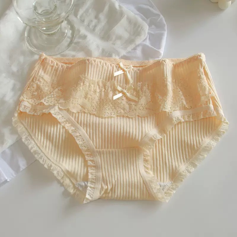 SET 5 QUẦN LÓT THANH LỊCH DỄ THƯƠNG KIỂU NHẬT TỪ 35-70KG DÀNH CHO NỮ
