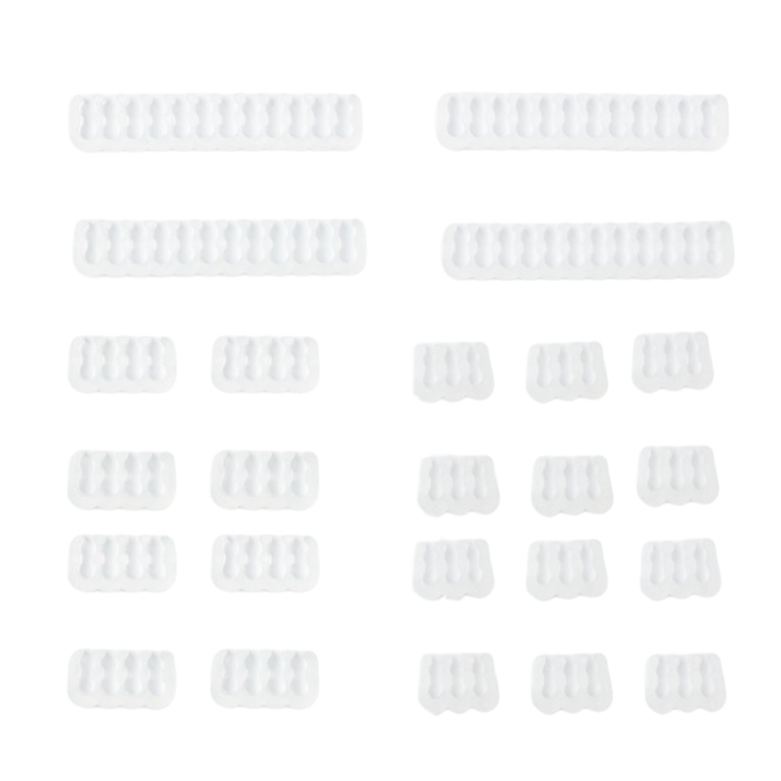 24 Pcs  GPU 6  Pin Motherboard 24 Pin for 3.0 to 3.6mm Clip Black