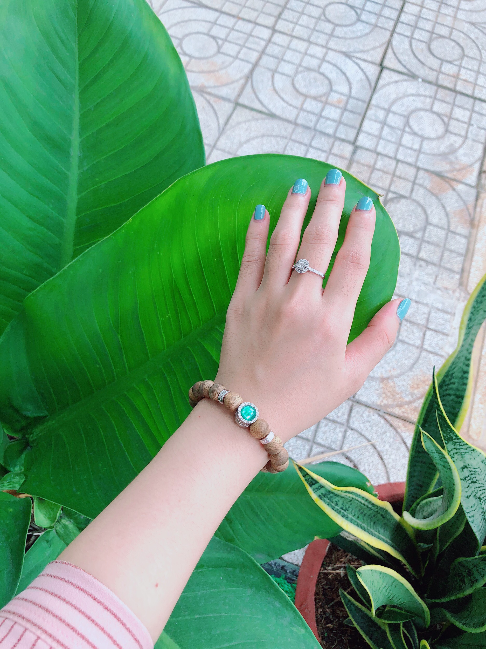 VÒNG TAY TRẦM MIX CHARM CỰC ĐẸP NHIỀU MỆNH