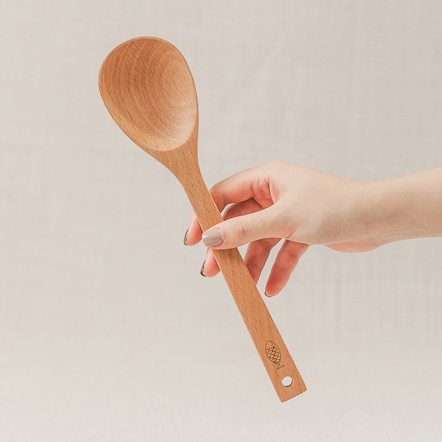 Thìa xào nấu gỗ beech