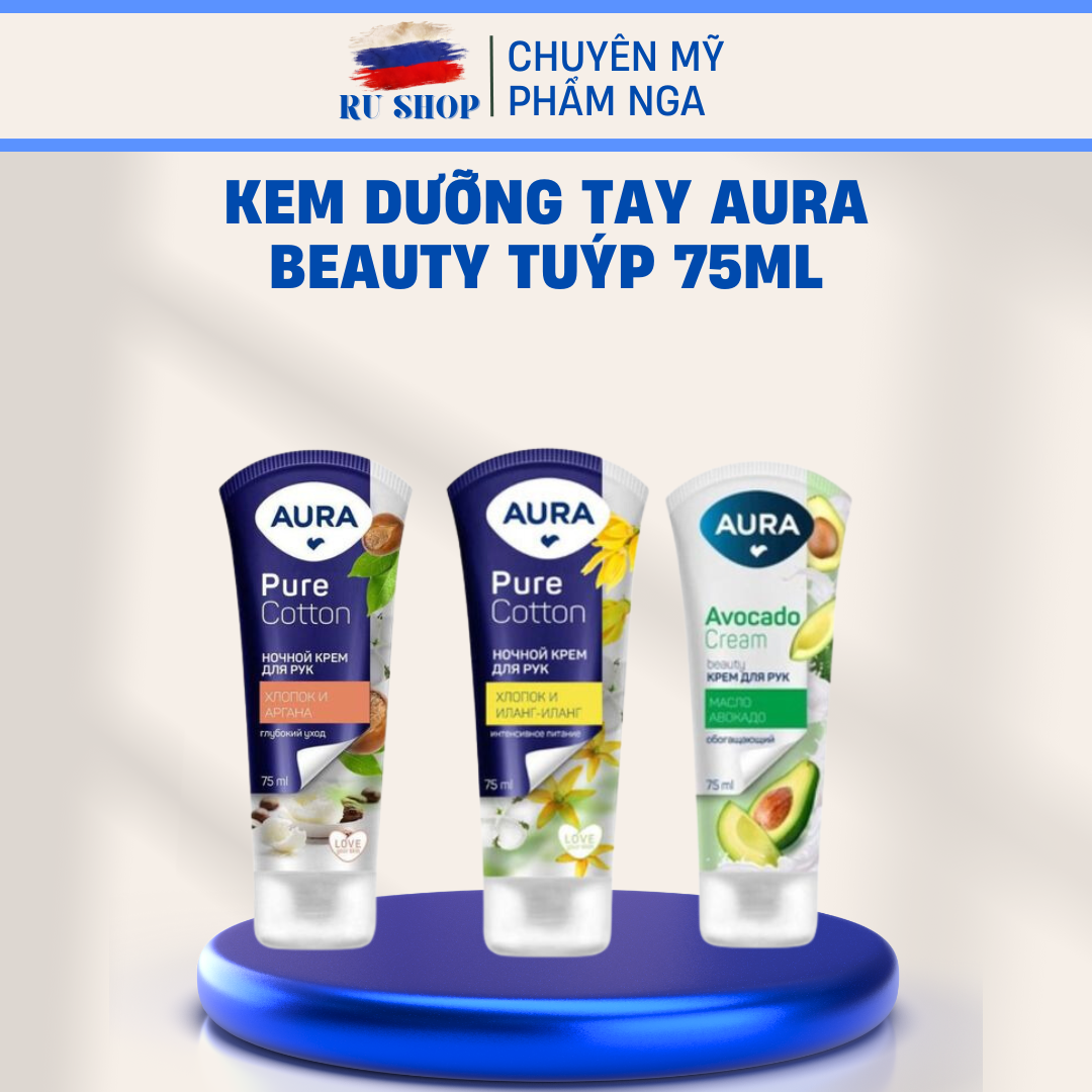 Kem dưỡng da tay Aura - Kem tay Aura dưỡng ẩm, mềm mịn