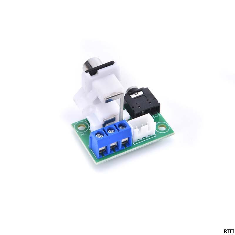 Kết Nối AUX Giắc Cắm Tai Nghe AUX 3.5Mm 2 RCA Sang XH 2.54Mm Tín Hiệu Kết Nối Bộ Chuyển Đổi Ban