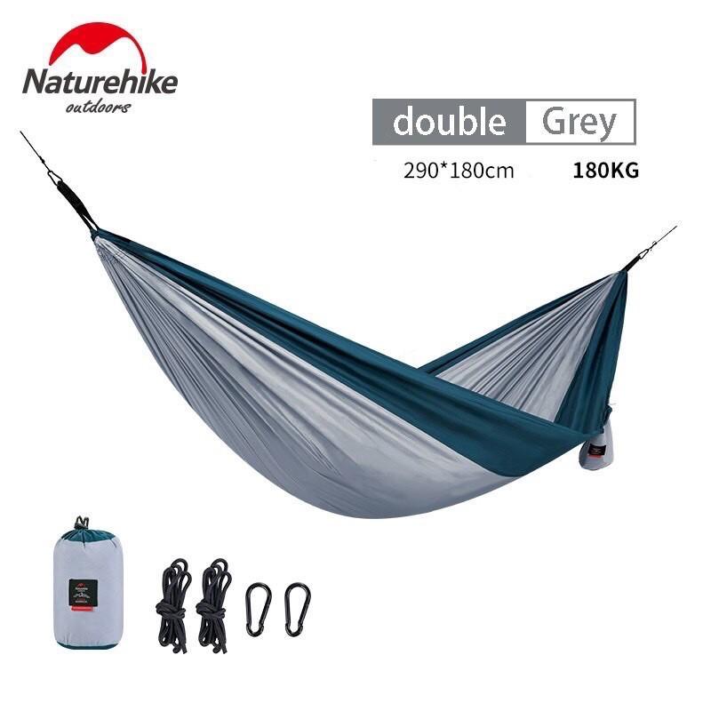 Võng Naturehike cắm trại du lịch dã ngoại võng dù xếp gọn đơn đôi Campoutvn A200