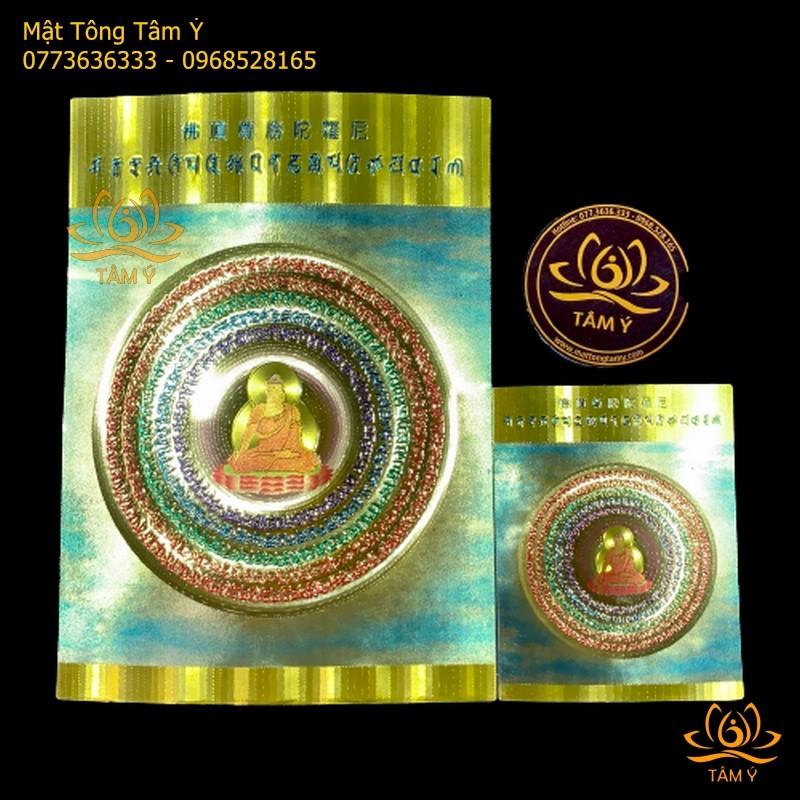 Miếng dán Phật Đảnh Tôn Thắng Đà-ra-ni