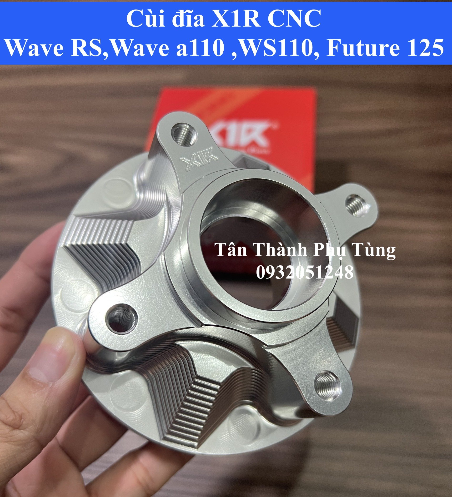 Cùi đĩa X1R gắn dành cho Future led, WS110, Wave a 110, Wave a 100, RS