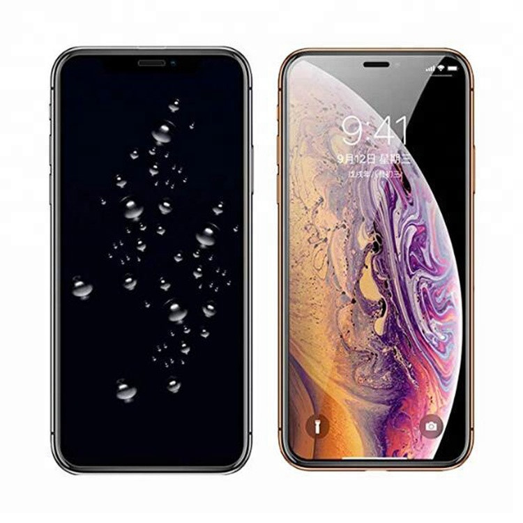 Kính Cường Lực 10D Cao Cấp Dành Cho iPhone XS 2018 màu đen - HÀNG CHÍNH HÃNG