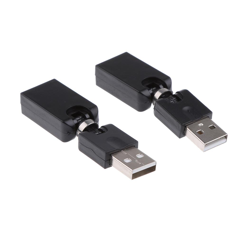 Phép Lạ Chiếu 4 Xoay 360 độ và Xoắn USB Loại A để Loại-MỘT Nữ Cổng Kết Nối