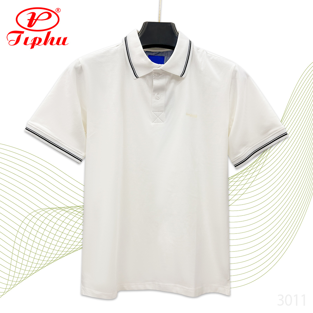 Áo thun polo nam cổ trụ nhiều màu, dáng trung niên căn bản rộng rãi, vải thun cotton co giãn thoáng mát, big size