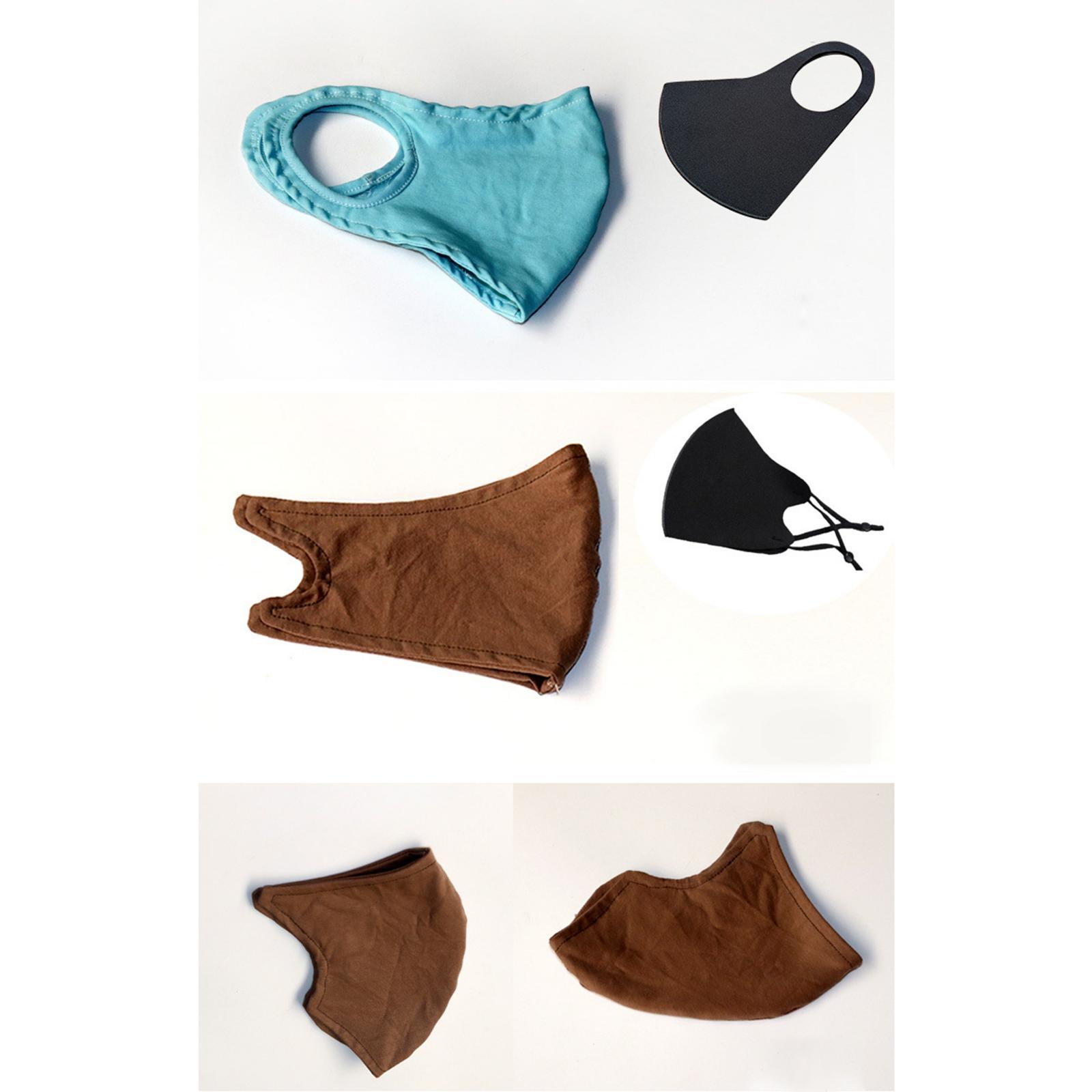 Non-Slip Sewing Ruler Template Plastic Handmade Face Mask Making Sewing Pattern for Kids Adults Beginners