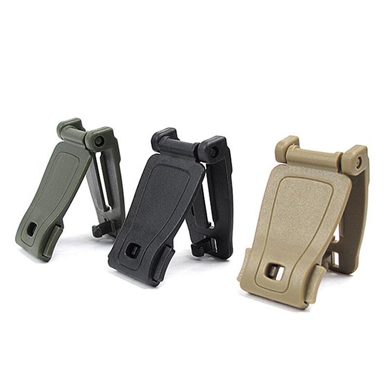 5Pcs/lot Molle Strap Backpack Bag Webbing Connecting Buckle Clip Military Backpack Accessory EDC Outdoor Tools