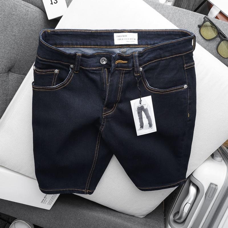 Quần Short Jean Bigsize 130kg Nam co giãn slimfit ôm dáng VNXK cao cấp