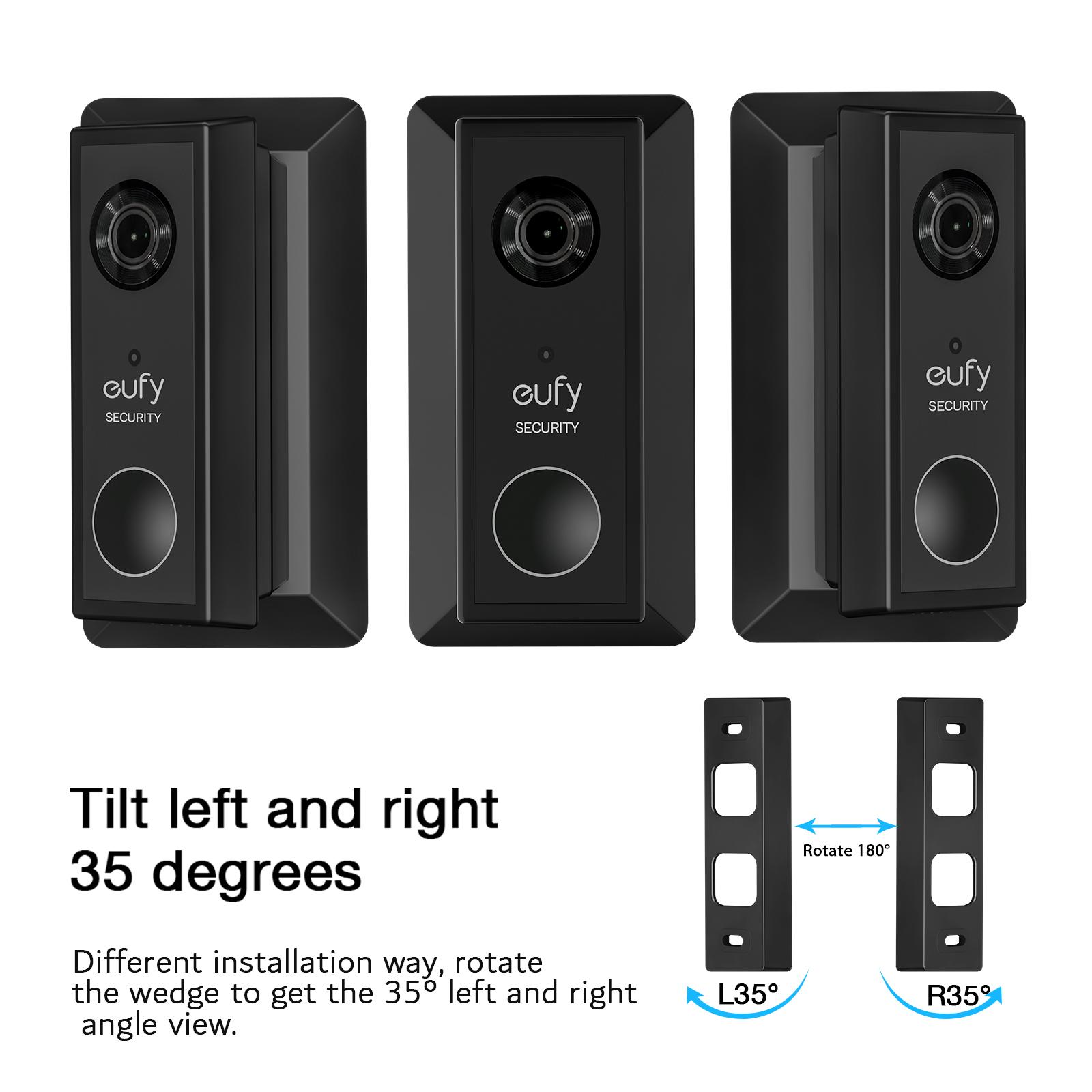 Eufy Battery Video Doorbell 2K HD Resolution (Battery -Powerd)