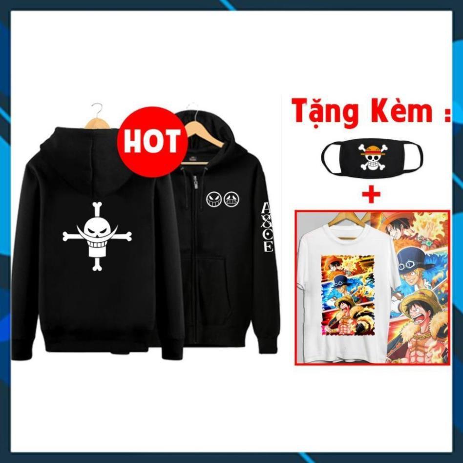 Áo khoác Râu Trắng Áo khoác nỉ One Piece đẹp siêu ngầu HOT nhất /mẫu mới