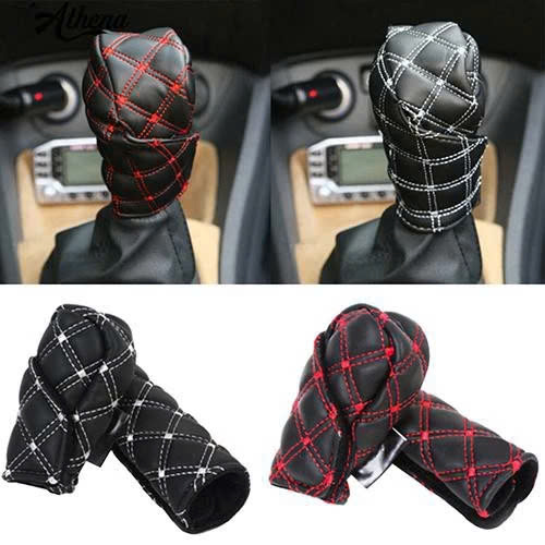Set 2 Cái Bọc Cần Số, Tay Phanh Ô Tô Phong Cách Thời Trang Sang Trọng – Dùng Cho Các Loại Xe