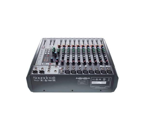 Mixer Soundcraft Signature 12 -Màu Xám -Hàng Chính Hãng