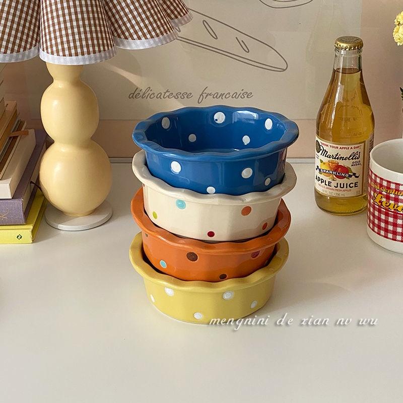 Bát Gốm Hàn Quốc Dễ Thương Đa Ứng Dụng Cho Nhà Ở