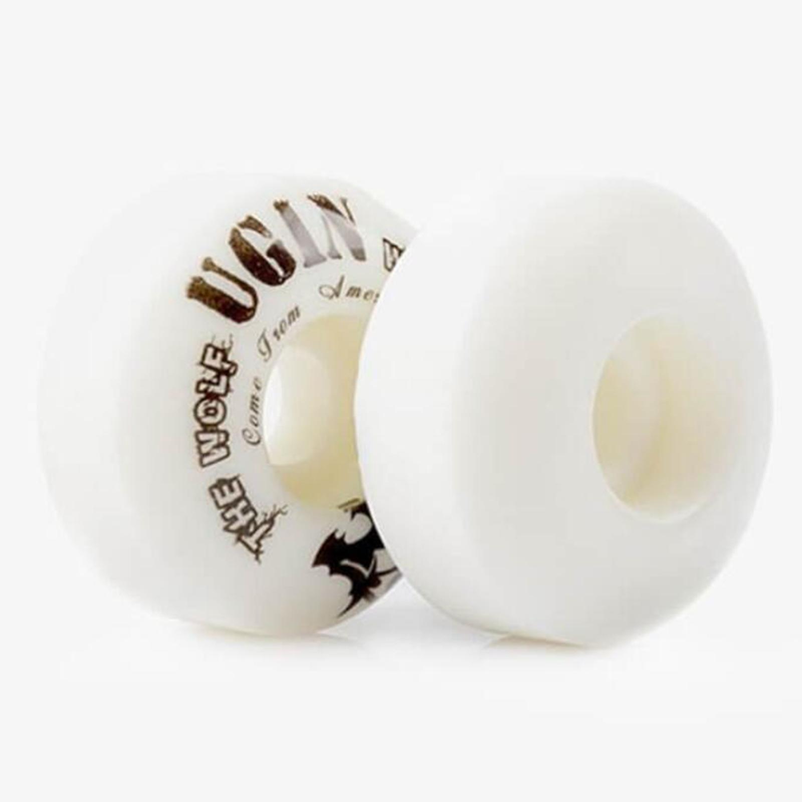 4x PU Skateboard Wheels Replacement High Strength Skate Board Roller Wheel