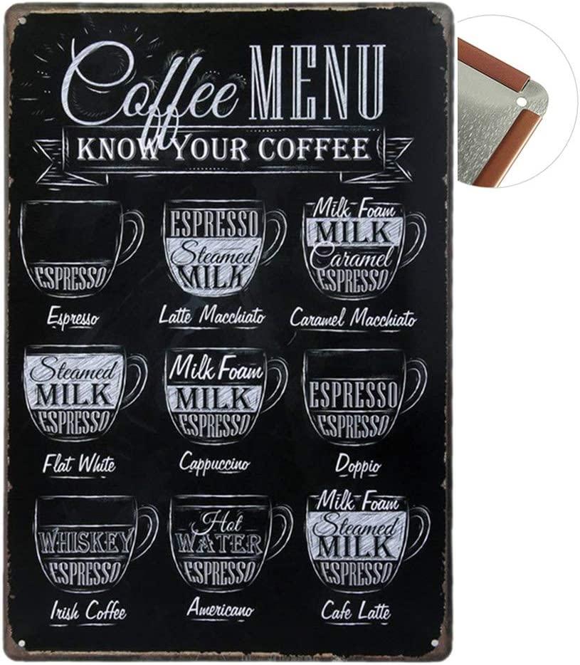 Lớn Tô Màu Vintage Kim Loại Ký 30*20 Cm Treo Tường Kim Loại Poster Trang Trí Mảng Bám Cho Quán Cafe Thanh Nhà Hàng Quán Rượu, Cafe Series