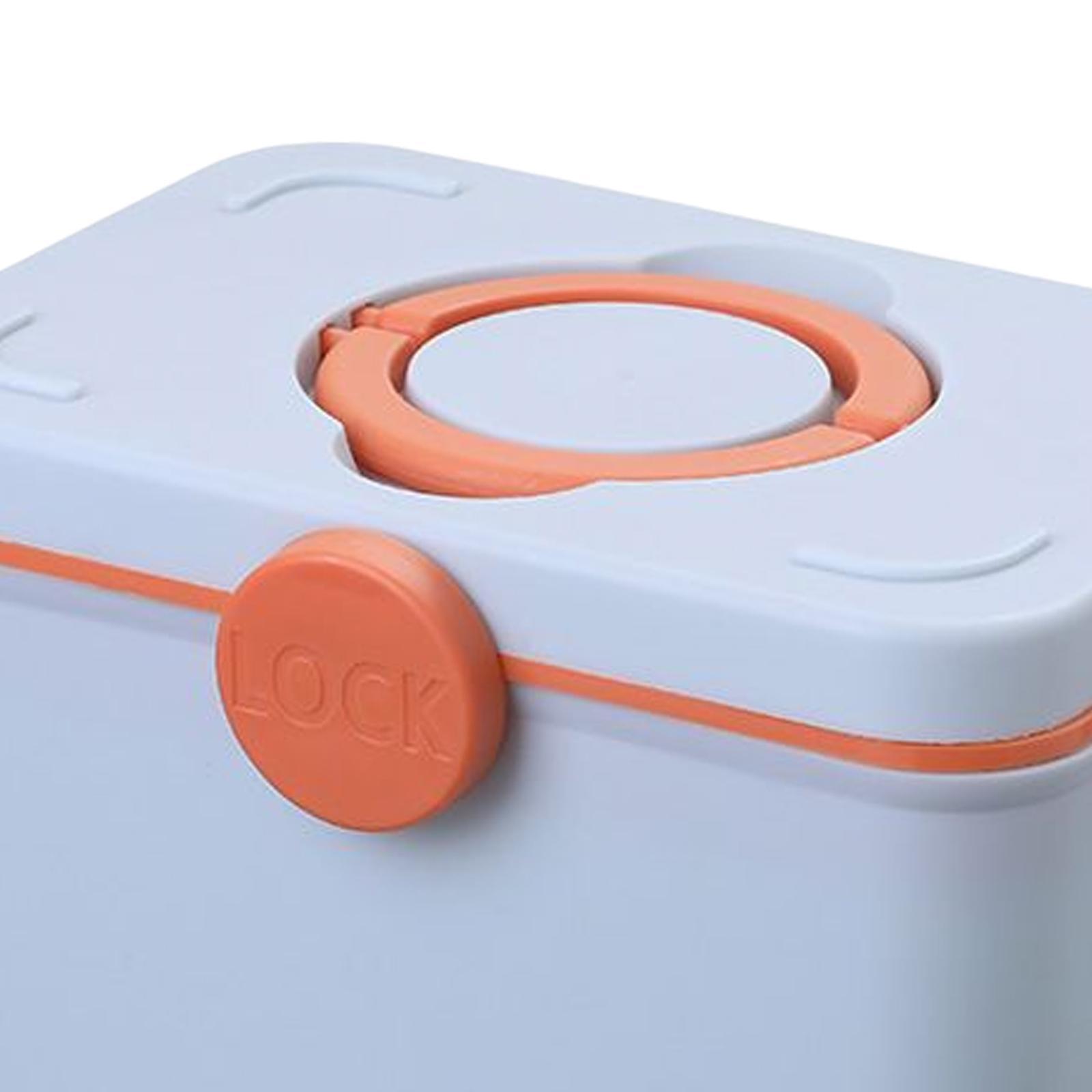 First Aid Kit Container Organizer Storage Box Container for Outdoor Office Car Camping