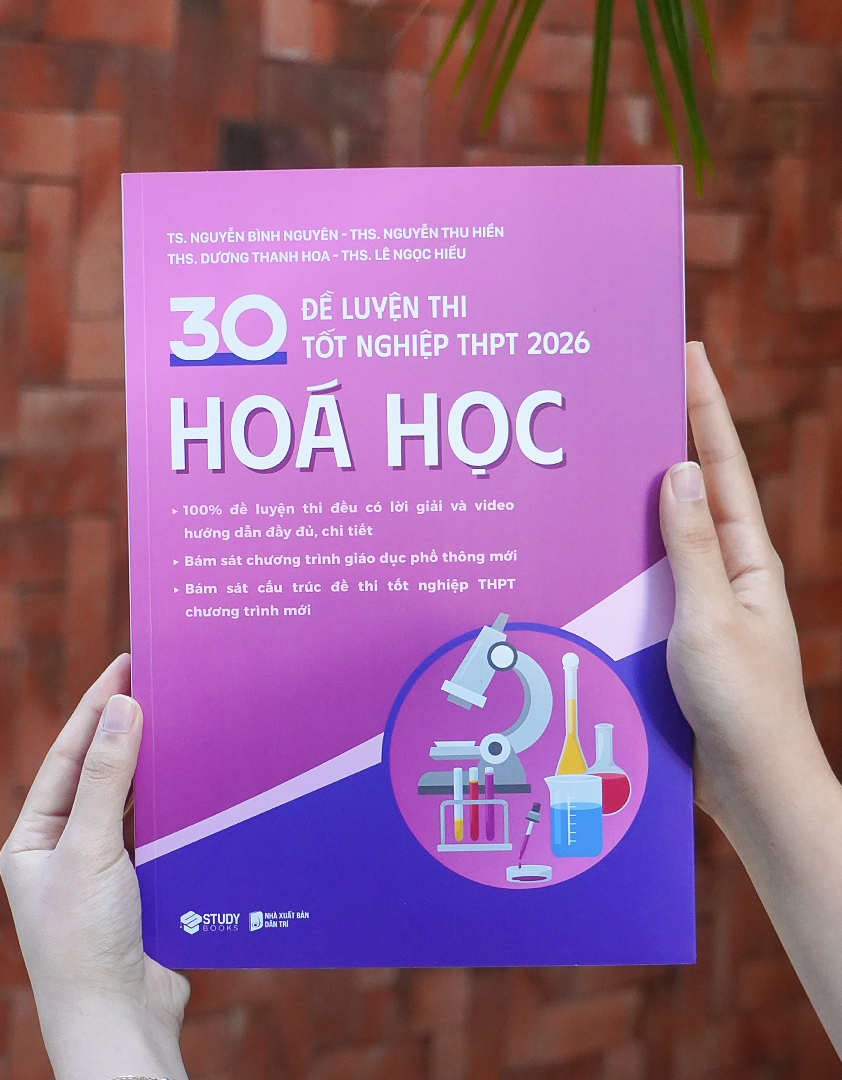 Sách - 30 Đề Luyện Thi Tốt Nghiệp THPT 2026 - Hóa Học