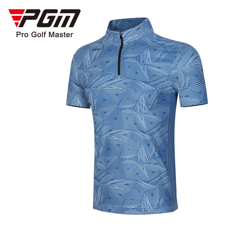 Áo Golf Nam Ngắn Tay - PGM Men Golf Shirt YF394 - M