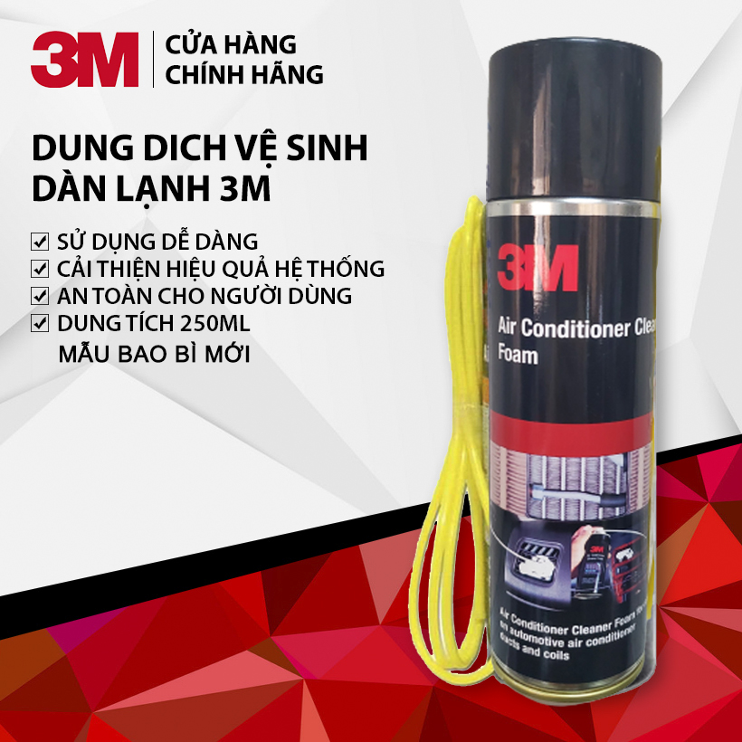 Chai xịt vệ sinh hệ thống điều hòa ô tô 3M 3M-ACC