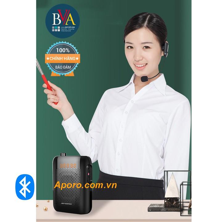 Máy trợ giảng Aporo T30 Bluetooth Mic không dây Loa Bluetooth chính hãng BH Aporo.com.vn