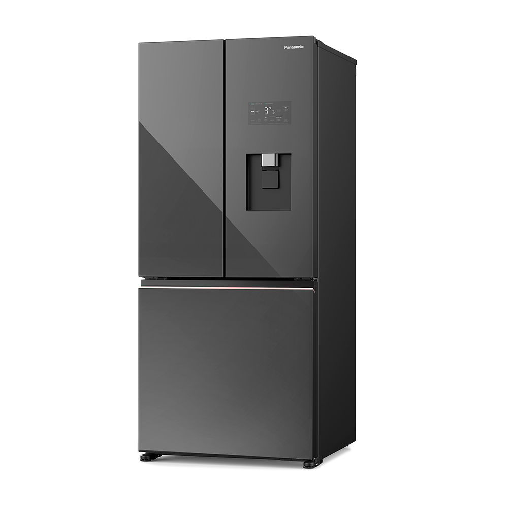 Tủ lạnh Panasonic cao cấp 3 cánh NR-CW530XMMV 495L - Lấy nước ngoài - Làm đá tự động - Hàng chính hãng